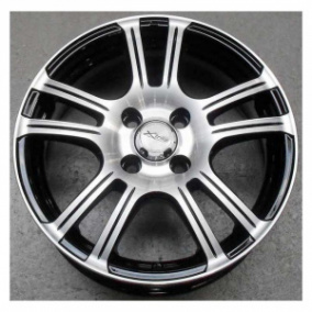 Диск X`trike X-105M 6,0*15 4/100 ЕТ45 60,1 BK/FP