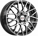 Диск X`trike X-132 6,0*15 4/100 ET37 60,1 BK/FP